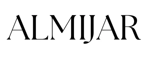 Logotipo de Inmobiliaria Almijar de estilo tipográfico
